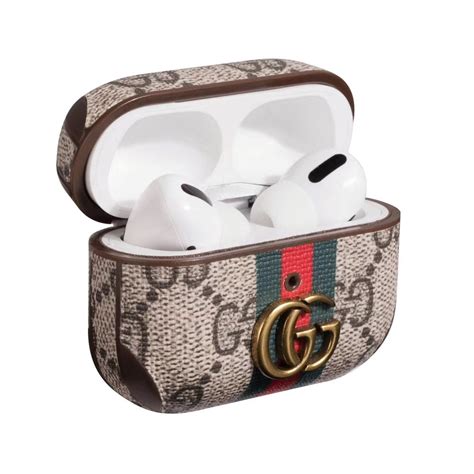 airpods pro gucci|Gucci airpod case original.